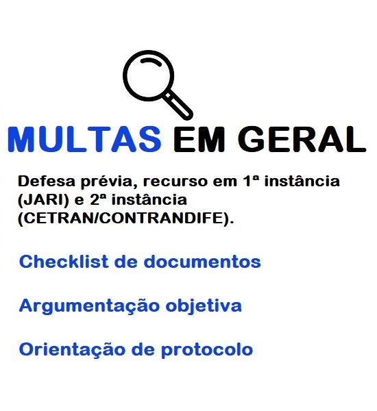Recursos de multas