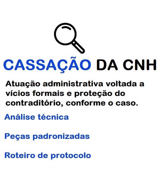 Cassação de CNH